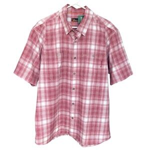 Orvis NWT Outdoor Performance Plaid Button Up Fishing Hiking Outdoor Shirt Large